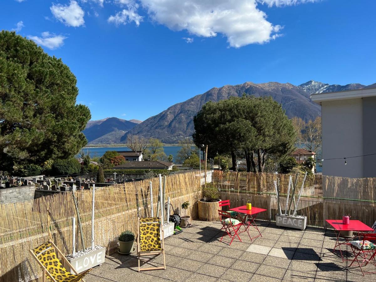 Appartamento Con Terrazza A Due Minuti Dal Lago Minusio エクステリア 写真
