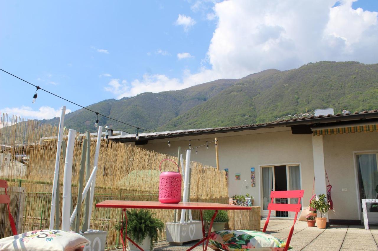 Appartamento Con Terrazza A Due Minuti Dal Lago Minusio エクステリア 写真