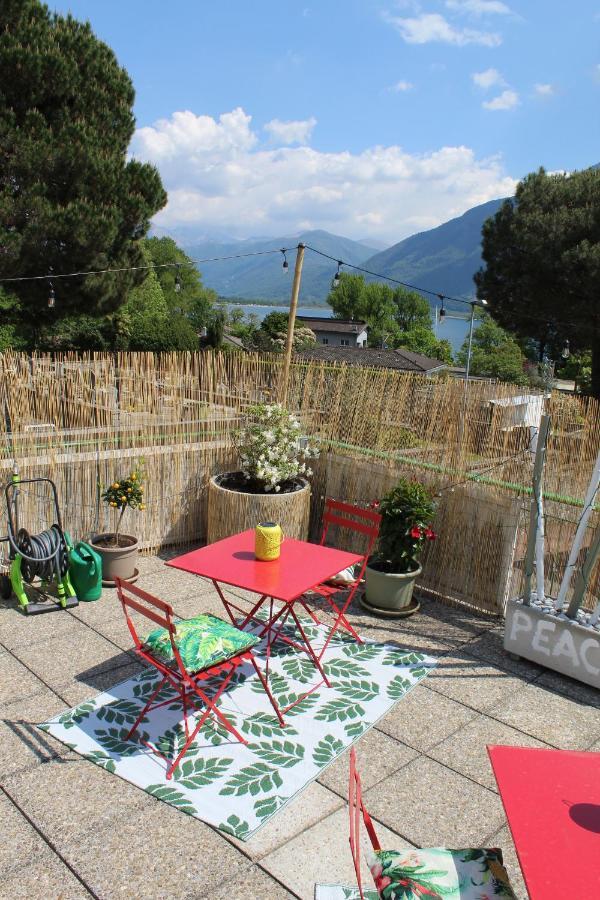 Appartamento Con Terrazza A Due Minuti Dal Lago Minusio エクステリア 写真