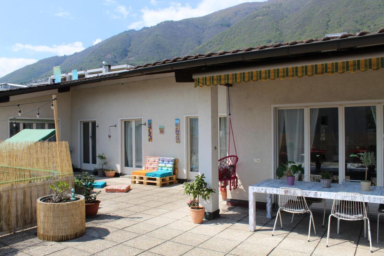 Appartamento Con Terrazza A Due Minuti Dal Lago Minusio エクステリア 写真